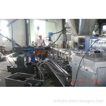220v Plastic Granules Making Machine With Parallel Twin Scr